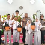 ‎Aula SMAN 4 Bergemuruh, Ditlantas Polda Riau Tanamkan Budaya Tertib Lalu Lintas dan Cinta Lingkungan 
