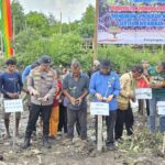 ‎Polsek Sungai Apit Tanam 7 Ribu Mangrove di Pesisir Penyengat, Perkuat Green Policing dan Cegah Abrasi