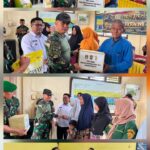 ‎HUT Perdana Kodam XIX/Tuanku Tambusai, Danbrigif TP 89/Gimpam Gasib Salurkan Tali Asih untuk Warga Siak