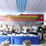 Polda Riau Musnahkan Narkoba Rp69,7 Miliar, Gagalkan Jaringan Internasional dan Selamatkan Hampir Sejuta Jiwa