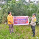 ‎Polsek Benai dan Polsek Logas Tanah Darat Gencarkan Sosialisasi Karhutla, Kapolres Kuansing Ajak Masyarakat Cegah Kebakaran Sejak Dini