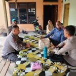 ‎Jumat Curhat Polsek Kuantan Mudik, Ajak Warga Bersama Jaga Kamtibmas dan Cegah Karhutla