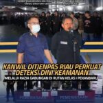 Kanwil Ditjenpas Riau Perkuat Deteksi Dini Keamanan Melalui Razia Gabungan di Rutan Kelas I Pekanbaru