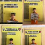 Polsek Siak Hulu Tangkap Pelaku Curas, 4 dari 7 Pelaku Yang Terlibat